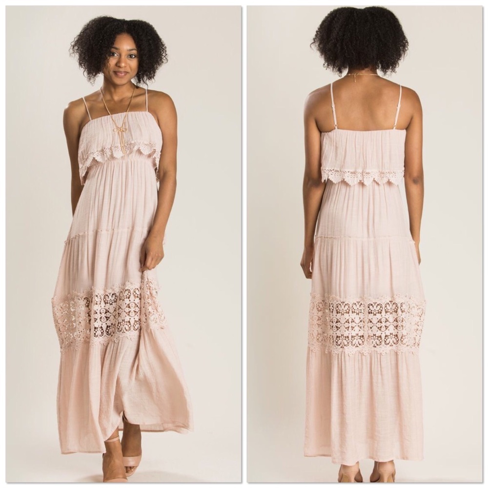 Brand New Crochet Maxi Dress